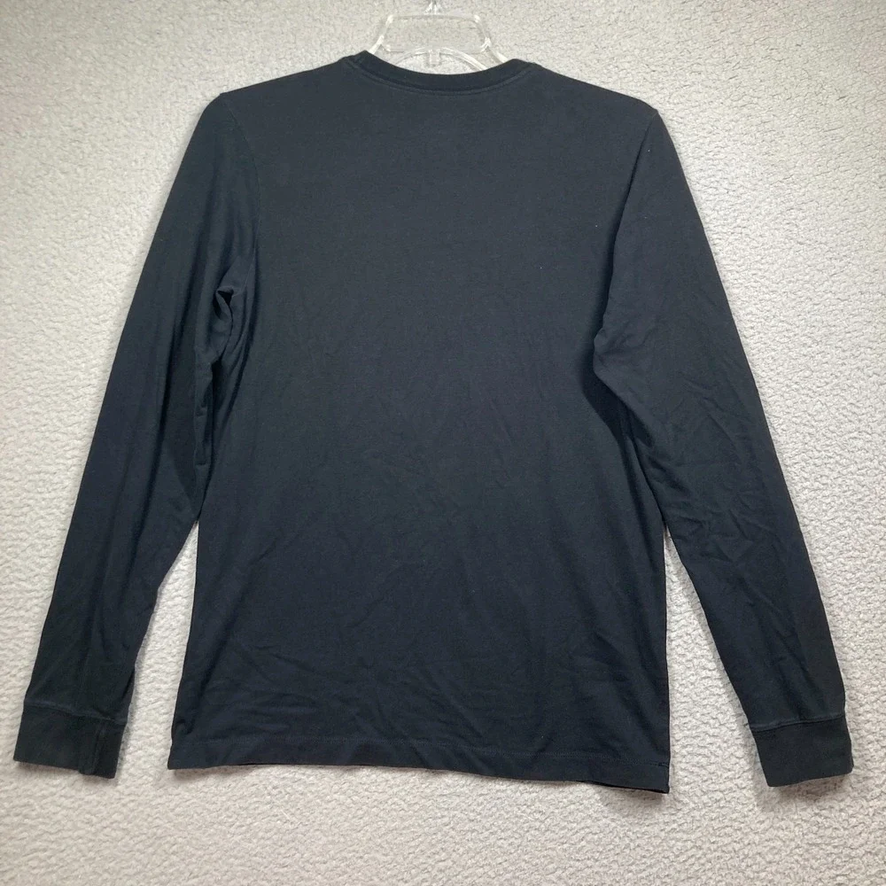 University of Oregon Ducks T Shirt Adult Small Black Long Sleeve Nike Tee FLAW
